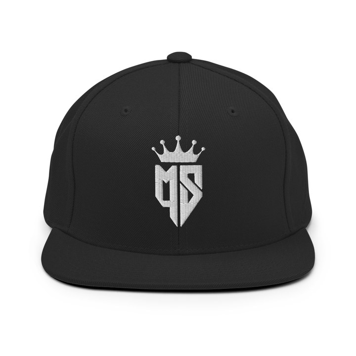 El Pistolero Crown Snapback — embroidered crown crest